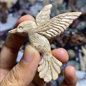 Hummingbird Carving